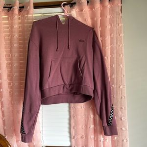 Vans hoodie size medium slightly cropped
